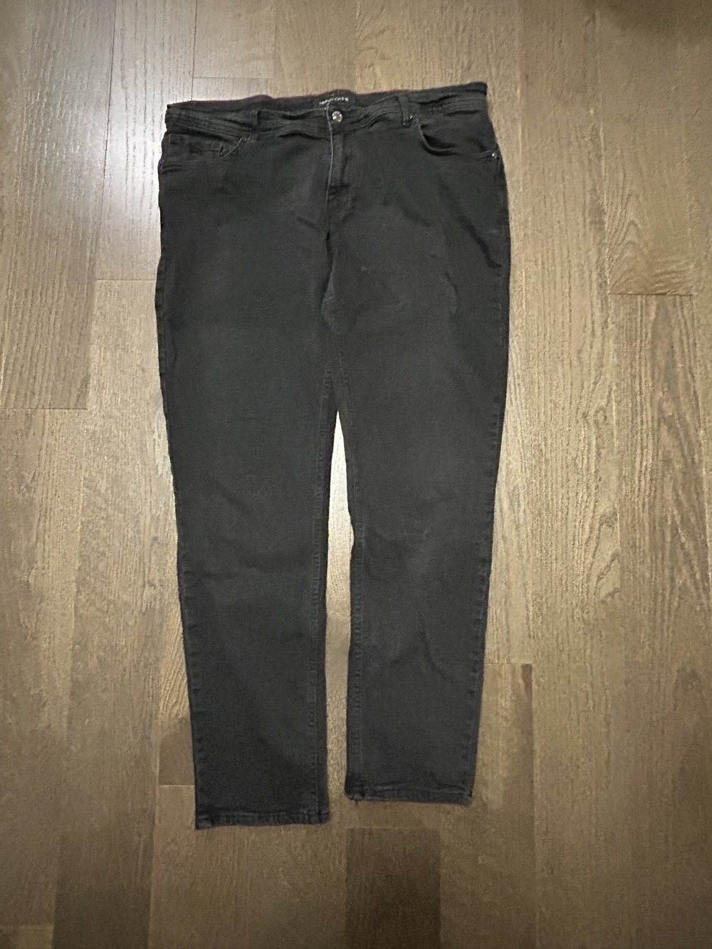 Harmont & Blaine Men’s Black Luxury Italian Stretch Denim Jeans 38x30